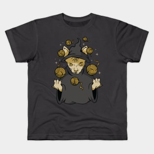 Wizard Cat Kids T-Shirt